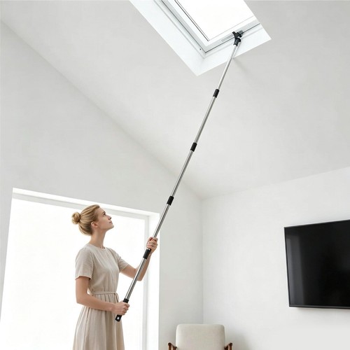 Skylight pole with - skylight,